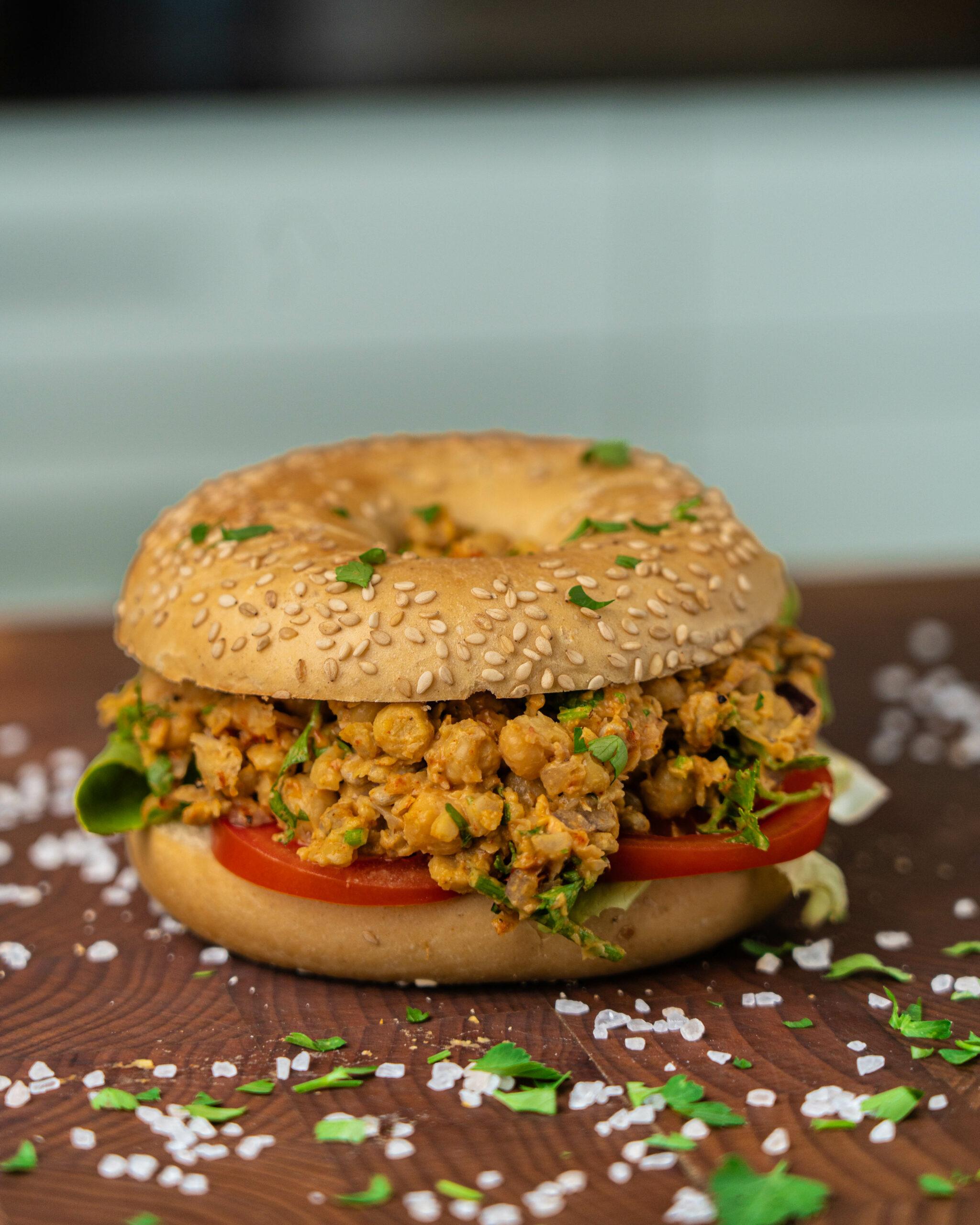 chickpea bagel